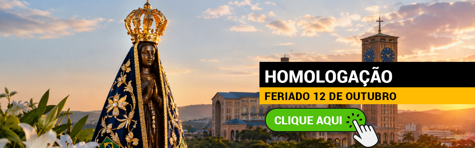 Homologação dos feriados de Novembro